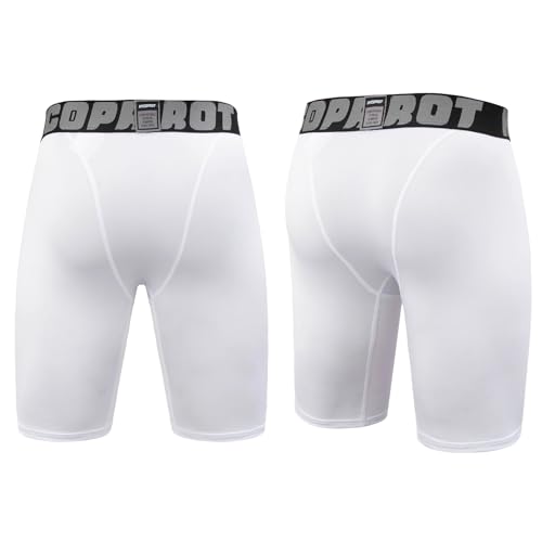 HYCOPROT Youth Boys' Compression Shorts, Performance Athletic Base Layers Sports Underwear for Basketball Football3