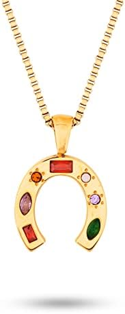 OJERRY Cute Stainless Steel Pendant Necklaces for Women Summer Essentials Teen Girls Trendy Stuff