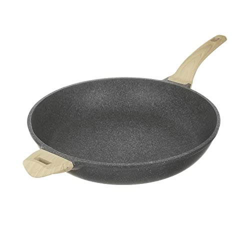KASANOVA Padella 32 cm 2 manici Eco Petra Evolution grigio