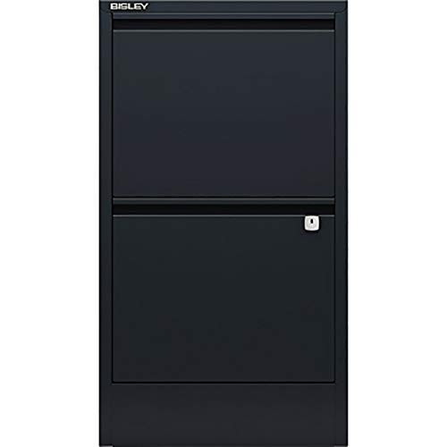 Bisley Home Filer, 2 HR-Schubladen, Metall, 634 Anthrazit, 40 x 41.3 x 67.2 cm