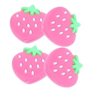 TOYANDONA 4Stk. Erdbeer Vibrationsdämpfer Tennisschläger