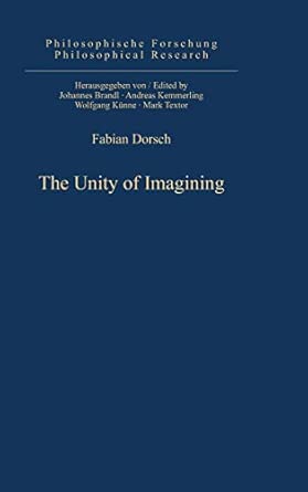 The Unity of Imagining: 9 book cover