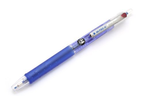 Amazon | パイロット ハイテックC スリムノック 0.4mm ブルー LHS