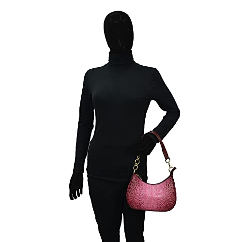Image of Anuschka Women's Original Hand-Painted Genuine Leather Small Convertible Hobo