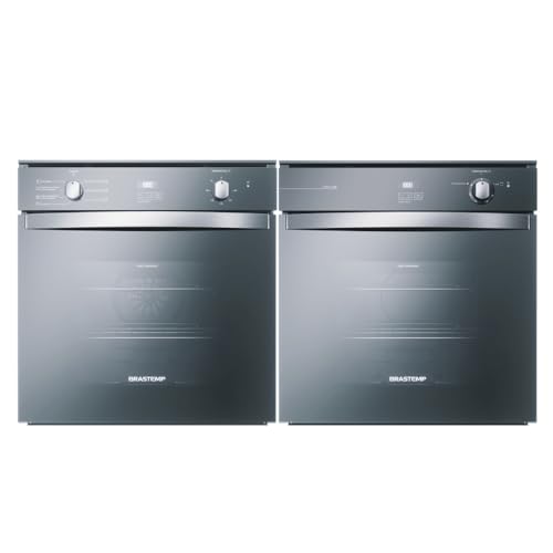 Forno de Embutir a Gás Brastemp 78 Litros Cor Inox Espelhado com Grill e Timer Touch - BOA84AR 220V - Imagem 3