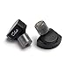 HiFiGo DUNU S&S Earbud Tips for 4.0mm-6mm Nozzle, Silicone Ear Tips Replacement for Da Vinci, Explorer, Titan S2, Wireless/Wired Earphones (XL(3 Pairs))