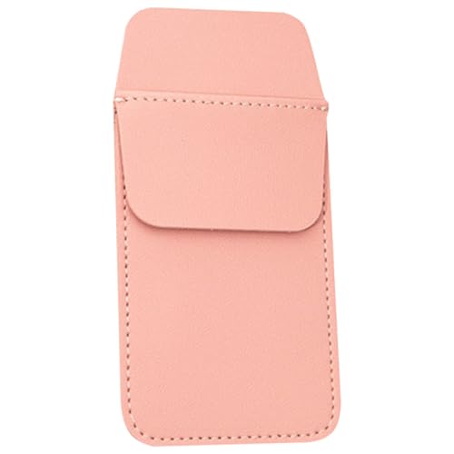 MERRYHAPY Protector de Bolsillo de Cuero Rosa para Enfermeras, Estuche Organizador para Bolígrafos Pequeño y Resistente, Funda para Bolígrafos de Trabajo, Compatible Batas y Camisas, Uso