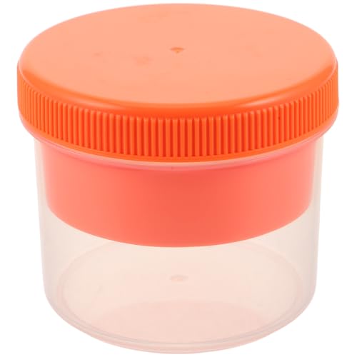 Gogogmee Hearing Aid Storage Case: Plastic Hearing Aid Dehumidifier Box Splashproof - Ear Care Product Drying Holder for Home and Vacation,Orange