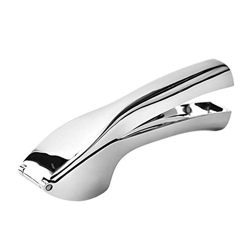 Garlic Press Mincer Chopper Utensil Kitchen Crusher Presser Pefect for Mince Cloves and Ginger