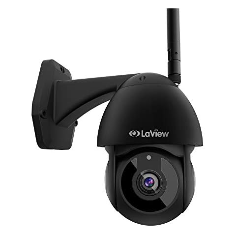 LaView Security Camera Outdoor,1080P HD Wi-Fi Home Security Cameras with Pan/Tilt 360 View,Night Vision,2-Way Audio,IP65,Motion Detection Activity Alert,Easy Set Up,USA Cloud Service with Alexa Cover