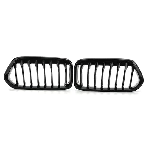 Rejilla frontal exterior premium negra brillante para X2 F39 línea única