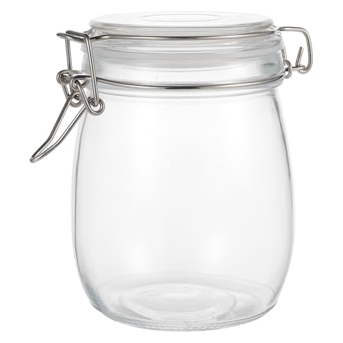 PATKAW �������ꂽ�K���X�r 750ML ����a�l�߂₷�� �K���X�X�e�����X�f�ގg�p �I����o���N�H�i�̕ۑ��ɍœK�ȕۑ��e�� �L�b�`���̎g���₷���ǋ�