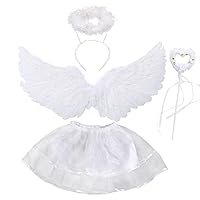 Engelflügel Schwarz Set - Teufel Kostüm Mit Horn & Heugabel Für Cosplay