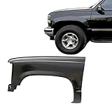 CarPartsDepot Front Fender Left Driver Side Compatible With 1995-2000 Chevy Tahoe 1988-2000 GMC C/K 1500 2500 3500 Sierra Suburban GM1240132 15029229