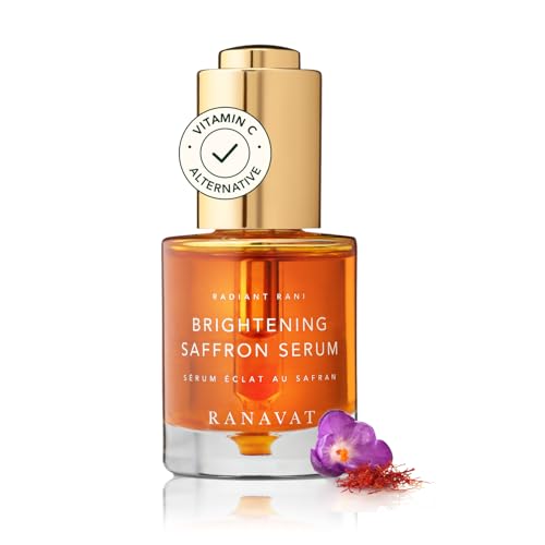 Brightening Saffron Serum - Discoloration Correcting Face Serum, ...