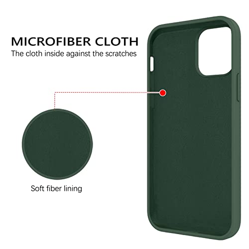 Coque silicone liquide iPhone 13 Pro Max avec doublure fine - 3