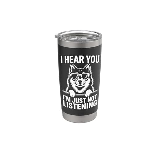 Finnish Lapphund Dog Funny Finnish Lapphund Stainless Steel Insulated Tumbler