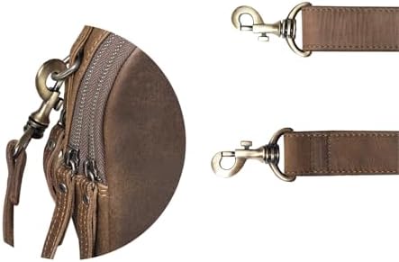 Sangle de Sac à Main pour Sac à Main Bandoulière pour Porte-Documents Petits Sacs Sac à Bandoulière Couleur Marron