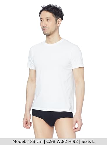 Amazon Essentials Men's Multi-Pack Briefs Underwear, High Breathability, Tagless, Cotton
