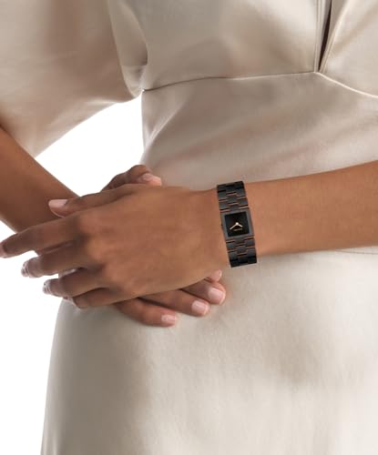 Miniatura 4 de Calvin Klein Reloj De Movimiento De Cuarzo De Dos Manecillas para Mujer Colección CK Meridian con Caja Rectangular y Correa de Acero Inoxidable