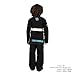 Sanabul Future Legends BJJ Gi for Kids Jiu Jitsu Gi Kimono for Children Youth Preshrunk Fabric & BJJ White Belt Included - Black/Blue, K3
