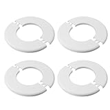 Antrader Wall Split Flange,Plastic Wall Hole Decoration Cover,2.52