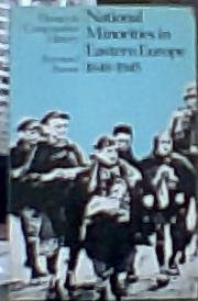 Paperback National Minorities in Eastern Europe Book