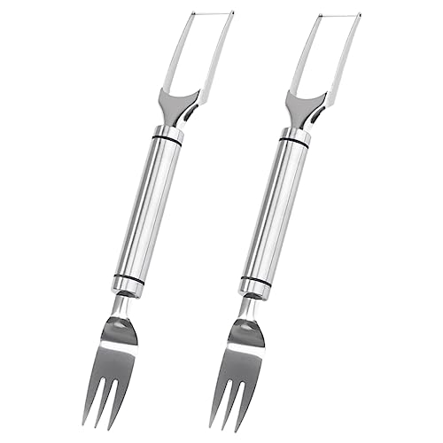 DECHOUS 2Pcs Watermelon Slicer Cutter Portable Fruit Cutting Tool for Easy Watermelon Salad Preparation for Home Kitchen Use