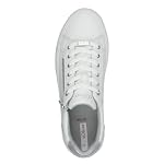 s.Oliver Damen Sneaker flach mit Reißverschluss Freizeit, Weiß (White), 41 EU – Bild 3