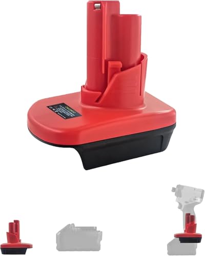 for Milwaukee Battery Adapter Convert for M18 to Work for M12 Tool Battery Adapter