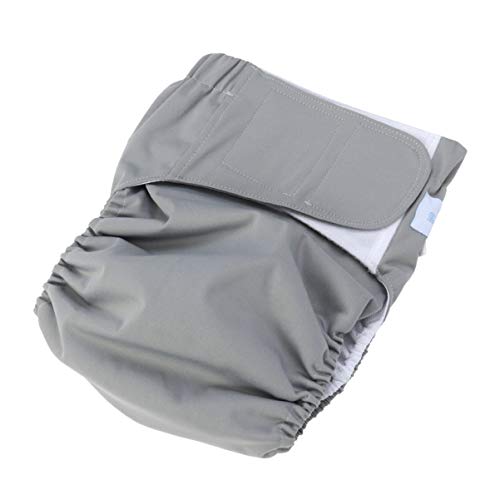 Heallily1Pcs Reusable Diapers For Adults Reusable Incontinence Pants Cloth Diaper Wraps Washable Overnight Leakfree Underwear For Women Men Bariatric Seniors Patients Size S (Random Color) #TOP3
