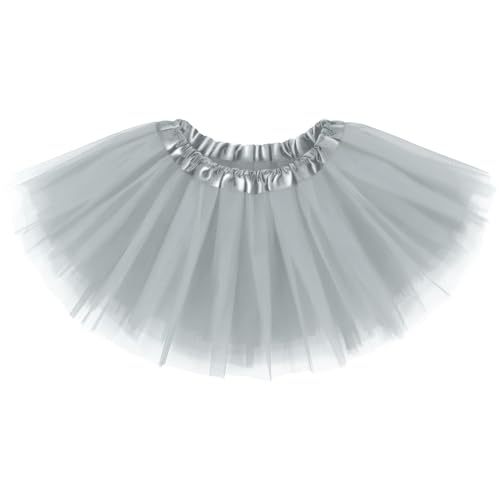 Grey Tutu Women Gray Tutu Skirt Adult Tutus for Womens Silver Tutus Womens Tulle Skirts Grey Skirt Mouse Costume Women