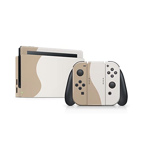 Image of Tacky Design Classic Skin Compatible with Nintendo Switch Skin Wrap Cover, Colorwave Blocking Skin for Nintendo Switch Stickers, Premium Vinyl 3M Full Wrap Decal.