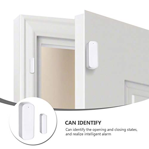 Mobestech 1pc Sensor Alarme Retrofit Kit de alarme Alarme Sistema de segurança fio Sensor de alarme