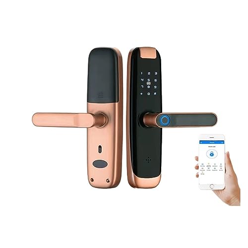 Serrure de porte intelligente haut de gamme électronique sans clé TTlock Tuya