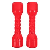 WHAMVOX 2 Stück Kinderhanteln Leichtes Fitness trainingsgerät mit Sicherem Griff Interaktive Gym Hanteln für Mädchen Jungen Buntes Sportspielzeug Kraft und Bewegung