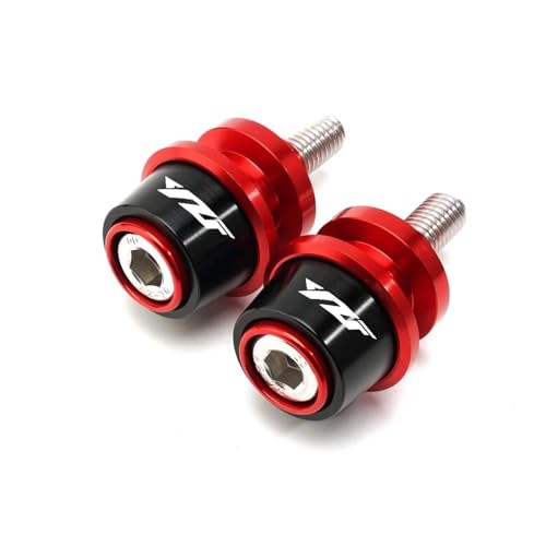 Carretes basculante de aluminio 6mm para motos Yamaha YZF R3 R6 R1
