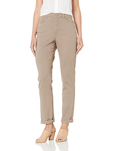 Image of Gloria Vanderbilt Womens Amanda Classic High Rise Tapered Jean Petite