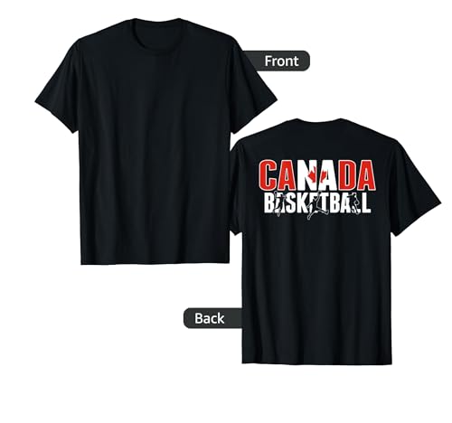Canada Basketball Fans Jersey T-Shirt