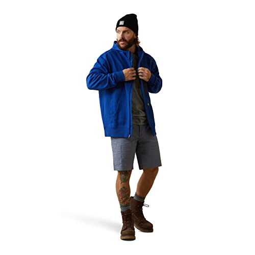 Image of ARIAT Men's Rebar Workman Full Zip Hoodie