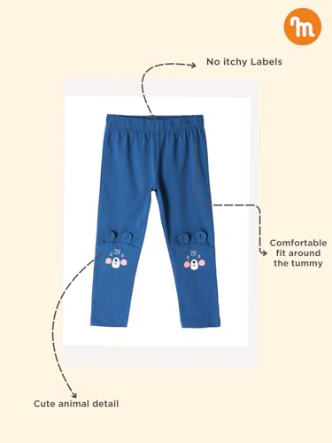 Image of Milou Unisex Baby Organic 100% Soft Cotton Ribbed Leggings| Breathable, Safe & Label-Free Pants for Infants & Toddlers | Soft & Breathable, Safe Dyes, Label-Free Comfort