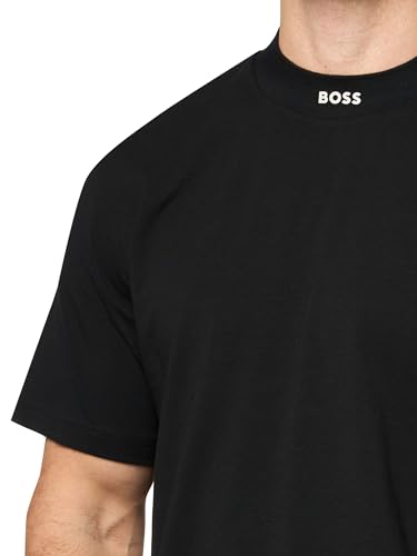 BOSS Men's Bold Logo Collar Tee3