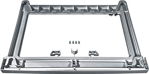 Kit de superposition Siemens WZ2741X cadre de liaison universel stable pour lave-linge blanc