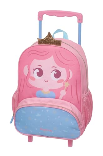 Mochila de Rodinhas Pack Me Mini Princesa Encantada Pacific