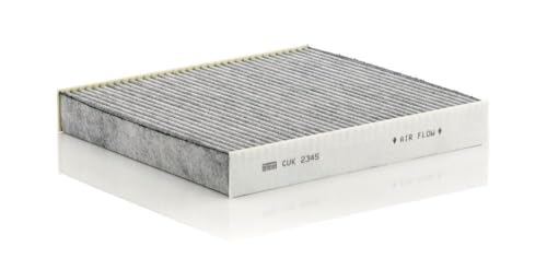 MANN-FILTER CUK 2345 Innenraumfilter/Kabinenluftfilter - Pollenfilter mit Aktivkohle - fĂĽr Pkw + Transporter