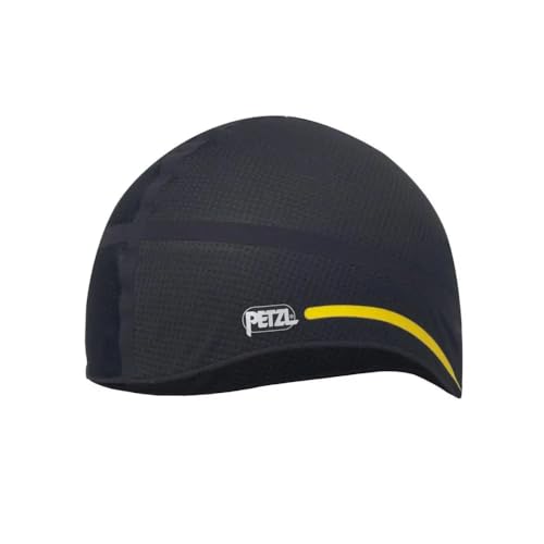 PETZL Unisex_Adult HAT LINER 1 Helmet Black/Yellow M/L