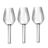 Warmhm 3 Pièces Lot De Pelles Acier Inoxydable Pelle Multifonction Pour Glace Farine Et R...