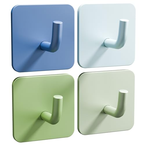 DEKAZIA® Kleiderhaken Kinder 4er-Set Jungen Blau-Grün |...