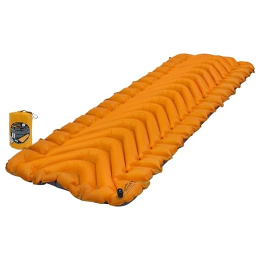 Insulated Static V Lite Sleeping Pad - Mango Orange 2020