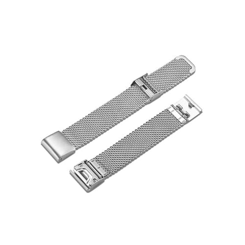 WUURAA 20MM 22MM 26MM Quick Release Watch Strap Stainless Steel Woven Milan Watch Strap for Garmin Fenix7X 7 6X 6 5 (Color : Silver, Size : Quick release 26mm)